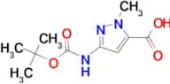 3-((TERT-BUTOXYCARBONYL)AMINO)-1-METHYL-1H-PYRAZOLE-5-CARBOXYLIC ACID