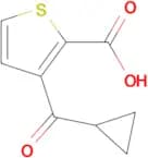 3-(CYCLOPROPANECARBONYL)THIOPHENE-2-CARBOXYLIC ACID