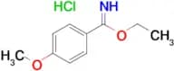 ETHYL 4-METHOXYBENZIMIDATE HCL