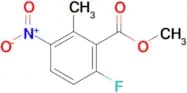 METHYL 6-FLUORO-2-METHYL-3-NITROBENZOATE