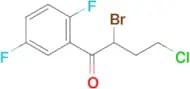 2-BROMO-4-CHLORO-1-(2,5-DIFLUOROPHENYL)BUTAN-1-ONE