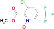 3-CHLORO-2-(METHOXYCARBONYL)-5-(TRIFLUOROMETHYL)PYRIDINE 1-OXIDE