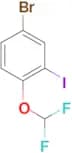 4-BROMO-1-(DIFLUOROMETHOXY)-2-IODOBENZENE