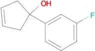 1-(3-FLUOROPHENYL)CYCLOPENT-3-ENOL