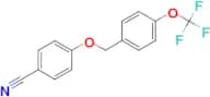 4-((4-(TRIFLUOROMETHOXY)BENZYL)OXY)BENZONITRILE