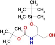 (S)-TERT-BUTYL (1-((TERT-BUTYLDIMETHYLSILYL)OXY)-3-HYDROXYPROPAN-2-YL)CARBAMATE
