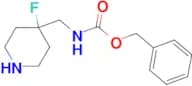 BENZYL (4-FLUOROPIPERIDIN-4-YL)METHYLCARBAMATE