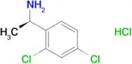 (1R)-1-(2,4-DICHLOROPHENYL)ETHAN-1-AMINE HCL