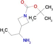 tert-Butyl 3-(1-aminopropyl)azetidine-1-carboxylate