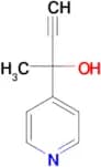 2-(Pyridin-4-yl)but-3-yn-2-ol