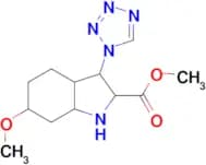 Methyl 6-methoxy-3-(1{H}-tetrazol-1-yl)-1{H}-indole-2-carboxylate