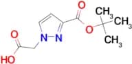 [3-(tert-butoxycarbonyl)-1H-pyrazol-1-yl]acetic acid