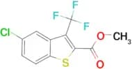 5-Chloro-3-trifluoromethyl-benzo[b]thiophene-2-carboxylic acid methyl ester
