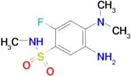5-Amino-4-dimethylamino-2-fluoro-N-methyl-benzenesulfonamide