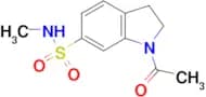 1-Acetyl-2,3-dihydro-1H-indole-6-sulfonic acid methylamide