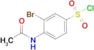 4-Acetylamino-3-bromo-benzenesulfonyl chloride