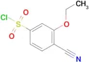 4-Cyano-3-ethoxy-benzenesulfonyl chloride