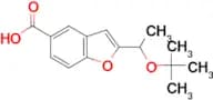2-(1-tert-Butoxy-ethyl)-benzofuran-5-carboxylic acid