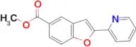 2-Pyridin-2-yl-benzofuran-5-carboxylic acid methyl ester