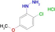 (2-Chloro-5-methoxy-phenyl)-hydrazine; hydrochloride