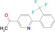 1-[6-(2-Trifluoromethyl-phenyl)-pyridin-3-yl]-ethanone