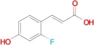 (E)-3-(2-Fluoro-4-hydroxy-phenyl)-acrylic acid