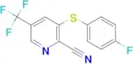 3-(4-Fluoro-phenylsulfanyl)-5-trifluoromethyl-pyridine-2-carbonitrile