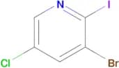 3-Bromo-5-chloro-2-iodopyridine