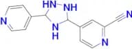 4-(3-(Pyridin-4-yl)-1H-1,2,4-triazol-5-yl)picolinonitrile