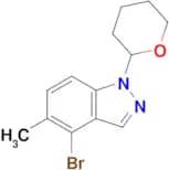 4-Bromo-5-methyl-1-(tetrahydro-2H-pyran-2-yl)-1H-indazole