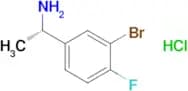 (S)-1-(3-Bromo-4-fluorophenyl)ethanamine hydrochloride