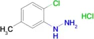 (2-Chloro-5-methylphenyl)hydrazine hydrochloride