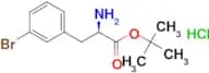 (R)-tert-Butyl 2-amino-3-(3-bromophenyl)propanoate hydrochloride