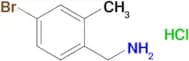 (4-Bromo-2-methylphenyl)methanamine hydrochloride