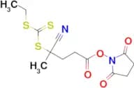 2,5-Dioxopyrrolidin-1-yl 4-cyano-4-(((ethylthio)carbonothioyl)thio)pentanoate