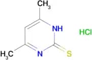 4,6-dimethylpyrimidine-2-thiol hydrochloride