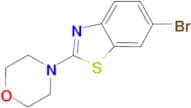 6-bromo-2-morpholin-4-yl-1,3-benzothiazole
