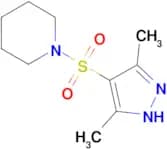 1-(3,5-Dimethyl-1H-pyrazole-4-sulfonyl)-piperidine
