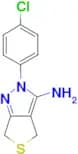 2-(4-Chloro-phenyl)-2,6-dihydro-4H-thieno[3,4-c]pyrazol-3-ylamine