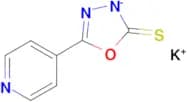 Potassium 5-pyridin-4-yl-1,3,4-oxadiazole-2-thiolate