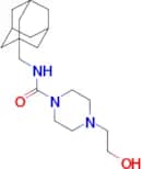N-(1-Adamantylmethyl)-4-(2-hydroxyethyl)piperazine-1-carboxamide