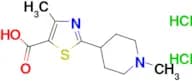 4-methyl-2-(1-methylpiperidin-4-yl)thiazole-5-carboxylic acid dihydrochloride
