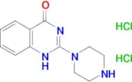 2-(piperazin-1-yl)quinazolin-4(3H)-one dihydrochloride