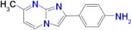 4-(7-methylimidazo[1,2-a]pyrimidin-2-yl)aniline