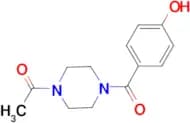 4-[(4-Acetylpiperazin-1-yl)carbonyl]phenol