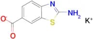 Potassium 2-amino-1,3-benzothiazole-6-carboxylate