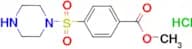 Methyl 4-(piperazin-1-ylsulfonyl)benzoate hydrochloride