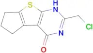 2-Chloromethyl-3,5,6,7-tetrahydro-cyclopenta[4,5]thieno[2,3-d]pyrimidin-4-one
