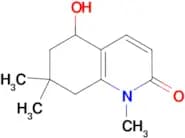 5-Hydroxy-1,7,7-trimethyl-5,6,7,8-tetrahydroquinolin-2(1H)-one