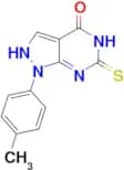 6-mercapto-1-(4-methylphenyl)-1,5-dihydro-4H-pyrazolo[3,4-d]pyrimidin-4-one